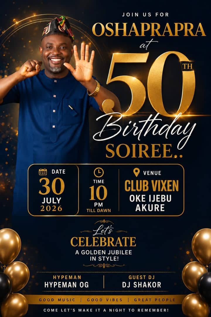 BIRTHDAY CELEBRATION AKURE YOUTH MEDIA CELEBRATES HON. OLAJIDE JOHNSON OGUNTODU AT 50