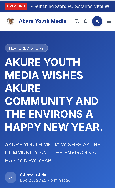 Akure Youth Media Launches Community Storytelling Initiative
